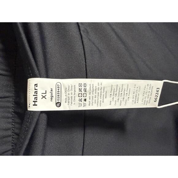 NWT Halara High Waisted Cuffed Jogger Sweatpants Black Size XL - Picture 6 of 7